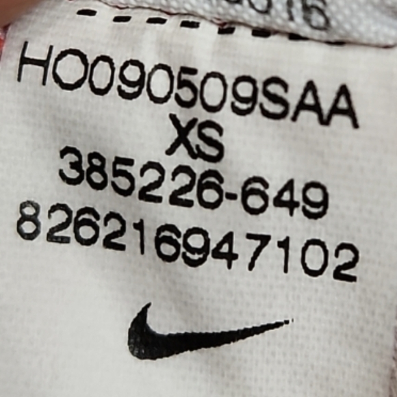 NIKE fit dry geometric tank S hexagon print athletic top with built in shelf bra - Picture 5 of 8